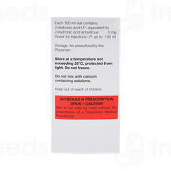 Zolephos 5mg Infusion 100ml