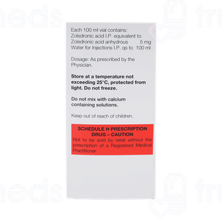 Zolephos 5mg Infusion 100ml