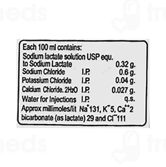 Ringer Lactate (Albert) Infusion 500Ml