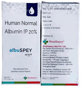 Albuspey 20 % Infusion 100 Ml