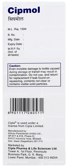 Cipmol Infusion 100ml