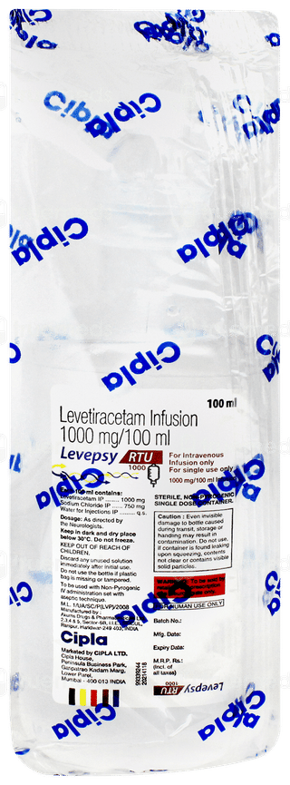 Levepsy Rtu 1000 Infusion 100ml