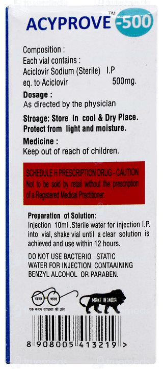 Acyprove 500 Infusion 1