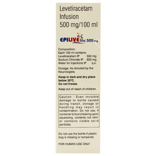 Epilive Premix 500Mg Infusion 100Ml