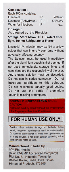 Lizofast Iv Infusion 300ml