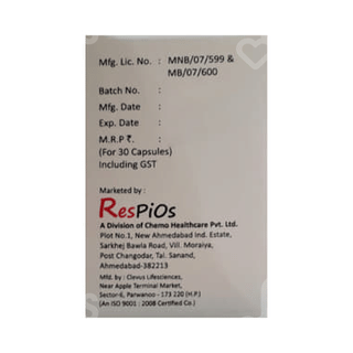 Asmanixt Fb 400 Capsule 30