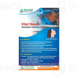 Vital Steam Inhalation Capsule 10