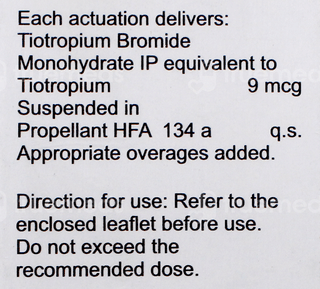 Aerotrop Inhalation 180Mdi