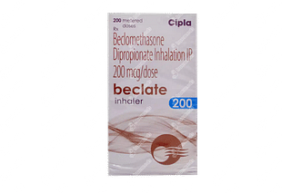 Beclate 200 MCG Inhaler 200 Mdi