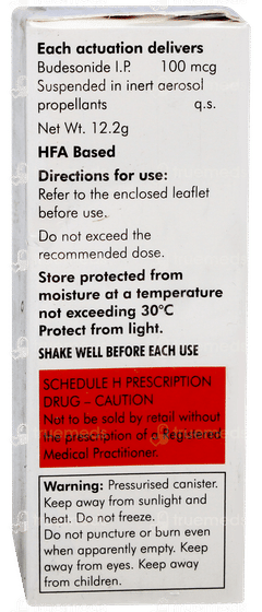 Budate 100 Transhaler 200mdi