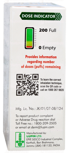 Budate 200 Transhaler 200mdi Budate 200 Transhaler 200mdi