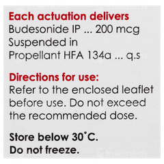 Budecort 200 Inhaler 200Mdi Budecort 200 Inhaler 200Mdi