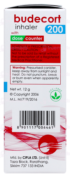Budecort 200 Inhaler 200mdi Budecort 200 Inhaler 200mdi