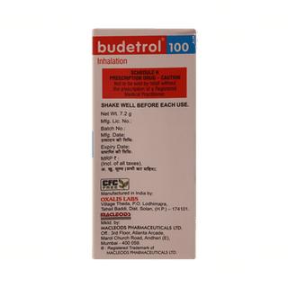 Budetrol 100 Inhaler 120mdi