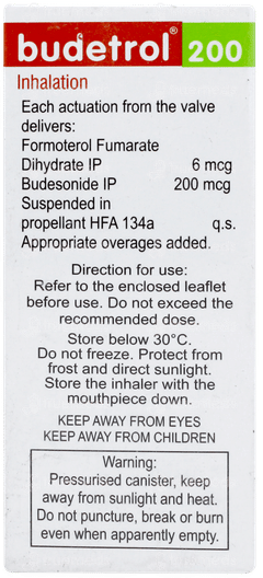 Budetrol 200 Inhaler 120mdi