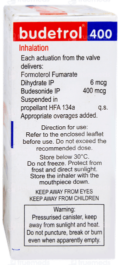 Budetrol 400 Inhaler 120mdi Budetrol 400 Inhaler 120mdi
