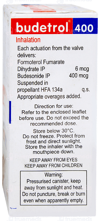 Budetrol 400 Inhaler 120mdi