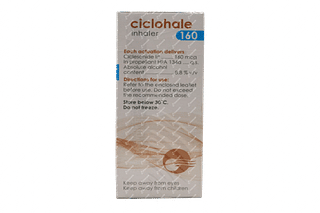 Ciclohale 160 Inhaler 120mdi