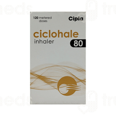 Ciclohale 80 Inhaler 120mdi Ciclohale 80 Inhaler 120mdi