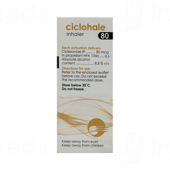 Ciclohale 80 Inhaler 120mdi