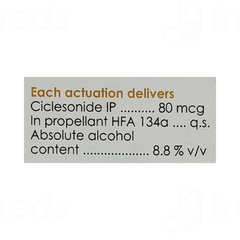Ciclohale 80 Inhaler 120mdi