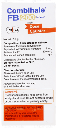 Combihale Fb 200 Inhaler 120mdi