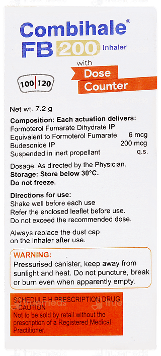 Combihale Fb 200 Inhaler 120mdi