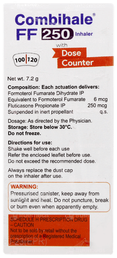 Combihale Ff 250 Inhaler 120mdi Combihale Ff 250 Inhaler 120mdi