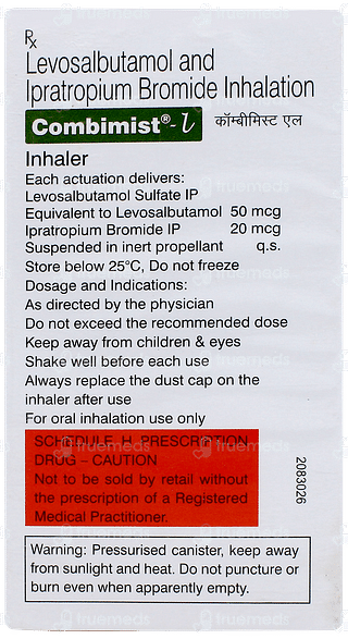 Combimist L Inhaler 200mdi