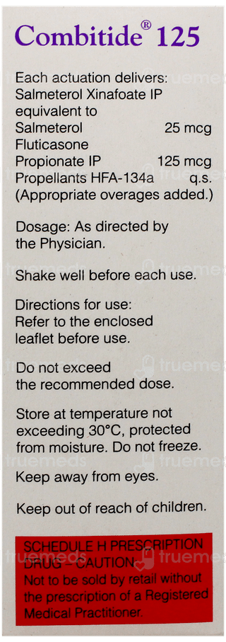 Combitide 125 Inhaler 120Mdi