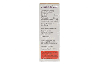 Combitide 250 Inhaler 120 Mdi