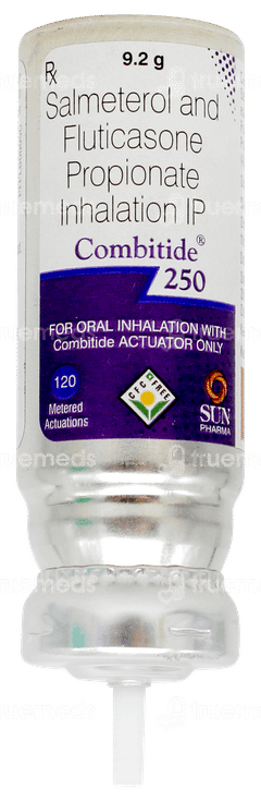Combitide 250 Inhaler 120 Mdi Combitide 250 Inhaler 120 Mdi
