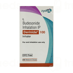 Derinide 100 Cfc Free Inhaler 200mdi