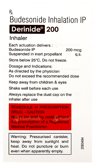 Derinide 200 Inhaler 200mdi