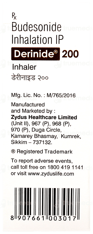 Derinide 200 Inhaler 200mdi