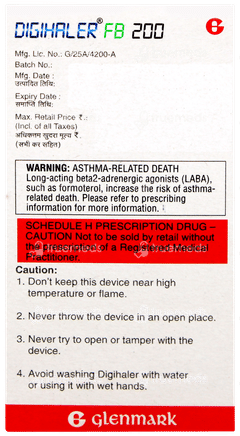 Digihaler Fb 200 Inhaler 120mdi