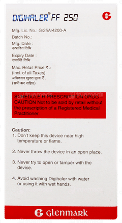 Digihaler Ff 250 Inhaler 120mdi Digihaler Ff 250 Inhaler 120mdi