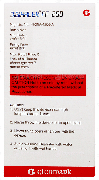 Digihaler Ff 250 Inhaler 120mdi