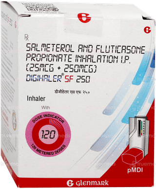 Digihaler Sf 250 Inhaler 120Mdi