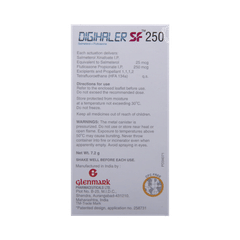 Digihaler Sf 250 Inhaler 120mdi