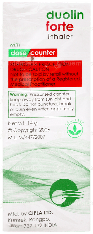 Duolin Forte Inhaler 200mdi