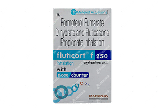 Fluticort F 6/250 MCG Inhaler 120