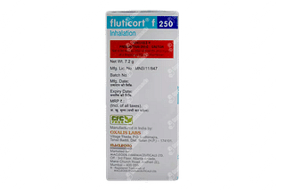 Fluticort F 6/250 MCG Inhaler 120