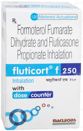 Fluticort F 250 Inhaler 120mdi