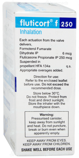 Fluticort F 250 Inhaler 120mdi