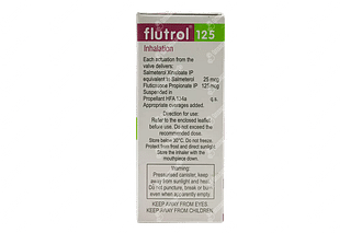 Flutrol 25/125 MCG Inhaler 120 Mdi