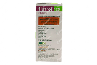 Flutrol 25/125 MCG Inhaler 120 Mdi