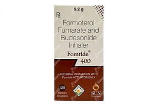 Fomtide 6/400 MCG Inhaler 120 Mdi