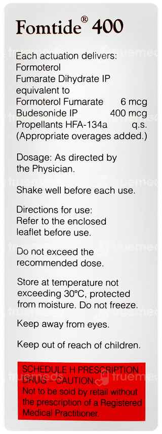 Fomtide 400 Inhaler 120mdi
