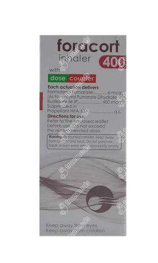 Foracort 6/400 MCG Inhaler 120 Mdi